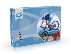 Immagine che mostra Round Puzzle personalizzati 500 in scatola