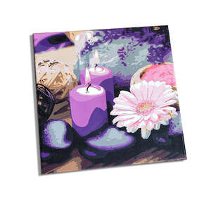 Dipingere con i numeri 50x50-Cornice - 50 x 50 cm