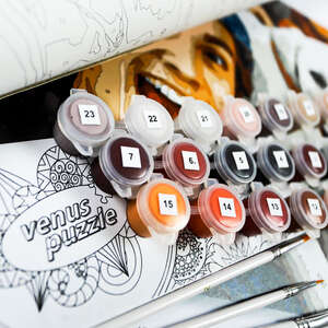 Dipingere con i numeri 50x50 -  Pezzi
