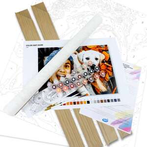 Dipingere con i numeri 70x50-Cornice fai-da-te - €  55.48