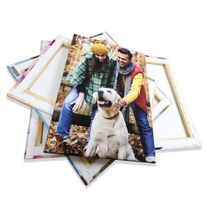 Tela con foto personalizzata perfetta per un regalo